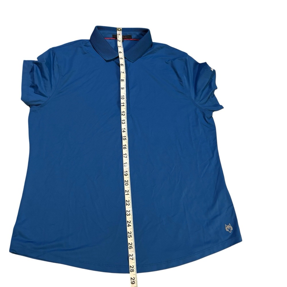 Greyson Polo Blue‎ Women's XL Embroidered Lightweight Stretch Performance - Picture 10 of 10